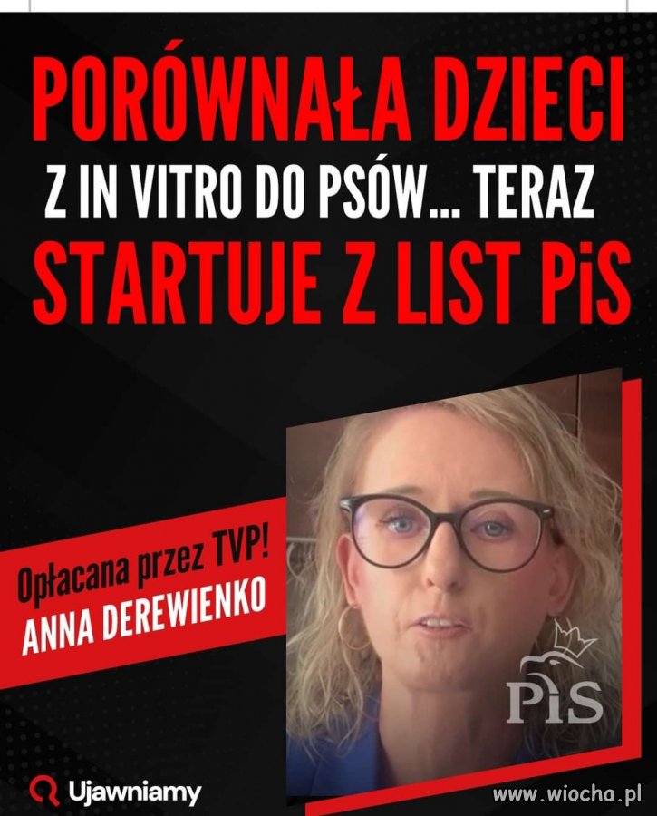 Kandydatka PiS w wyborach