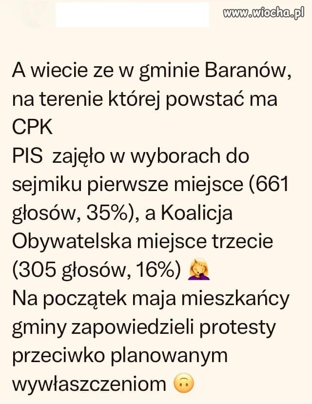 Wniosek nasuwa się sam. Chłop idiotą jest i basta