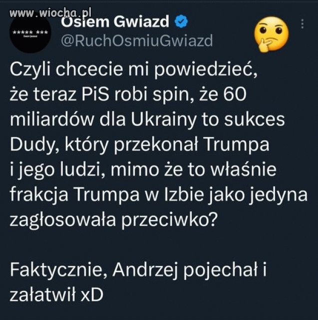 Anżej załatwił ale się w kiblu