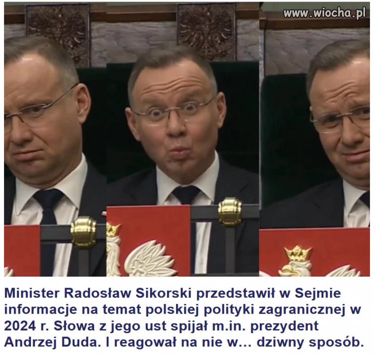 Trudno uwierzyć, że tak może zachowywać się Prezydent Polski