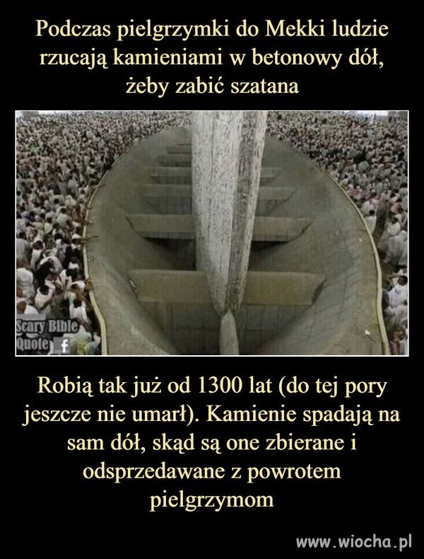 Najlepszy biznes robi się na religii i głupocie ..