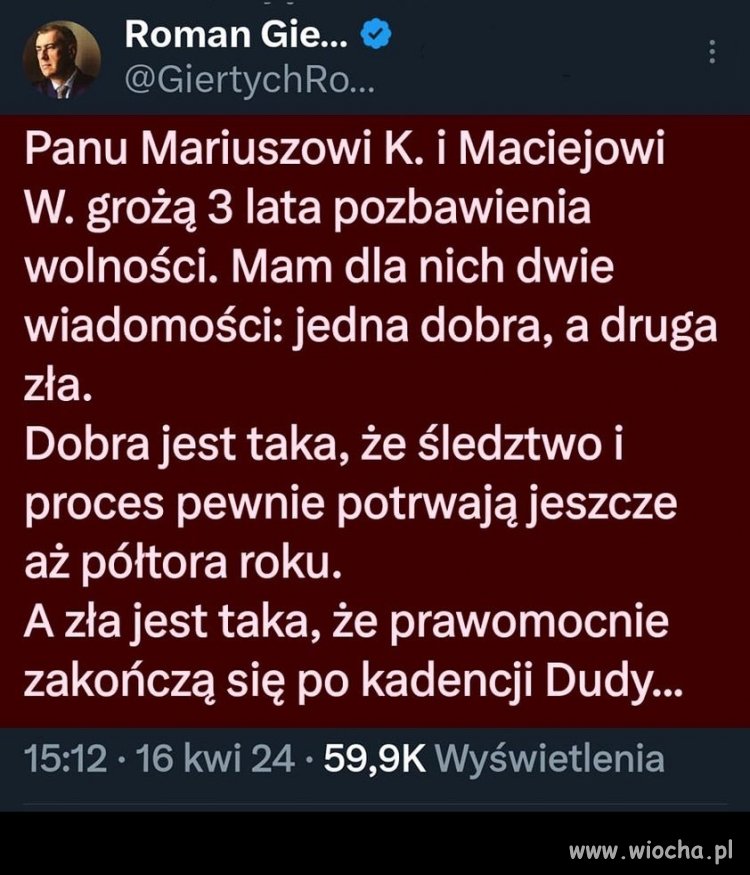 Obie są dobre, pod warunkiem, że trafią do aresztu