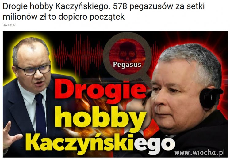 PiS wydało setki milionów złotych na szpiegowanie Polaków.