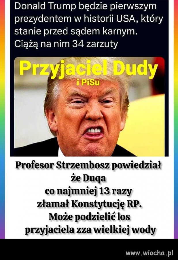 Duduś zawsze z Trampkiem ...
