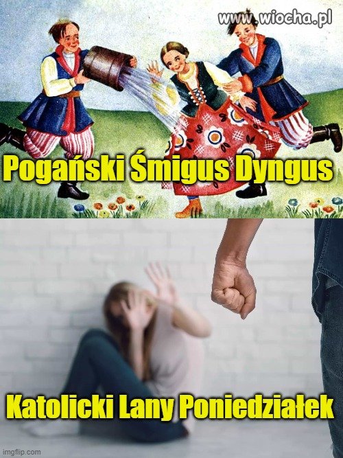 Śmigus - Dyngus jest raz w toku