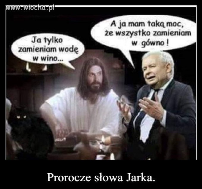 Jarozbaw już tak ma od urodzenia...cuda panie cuda PiSu!