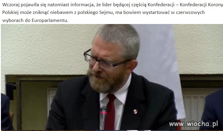 Mało mu afer w polskim sejmie