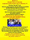 Donald Tusk w Krakowie rozjechał rolnika ...