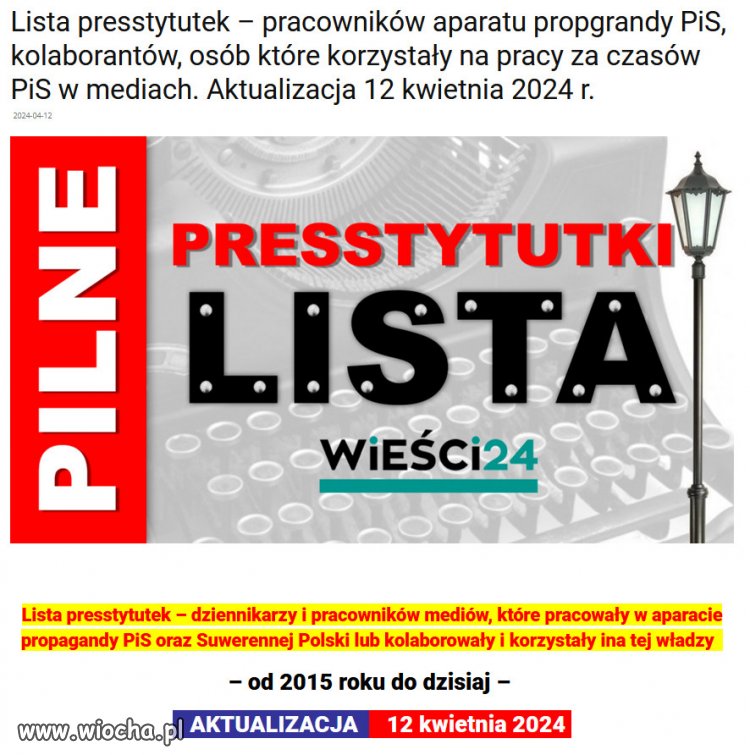 PiS kupował sprzedajne media i dziennikarzy!!!