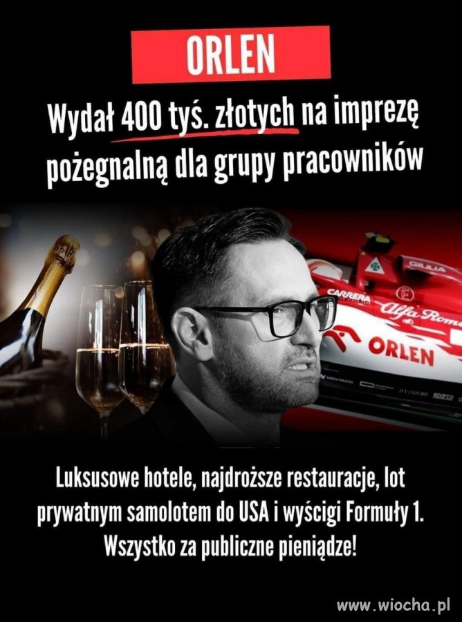 Miał rozmach s-synek. Tyle kasy dla ludzi, którzy
