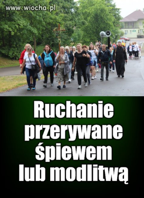 Ruchać - wykonywać ruchy, poruszać (się)