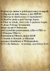 Na razie to propozycje,