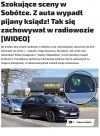 Pewnie nie dał rady iść ...to pojechał