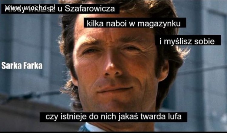 Szafarowicz straszy kulami