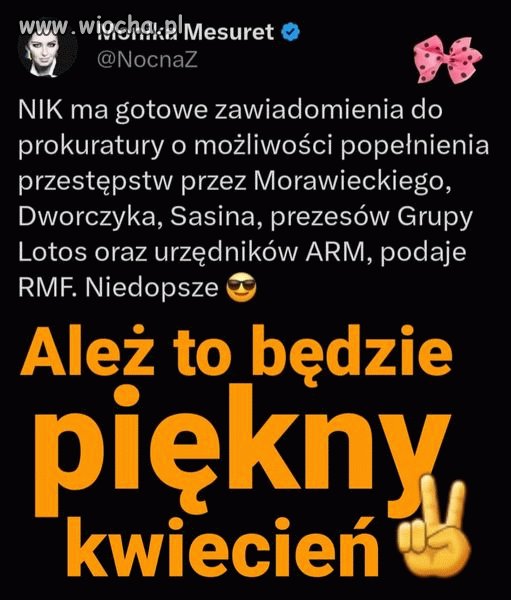 Pięknie kwiecień się zaczyna