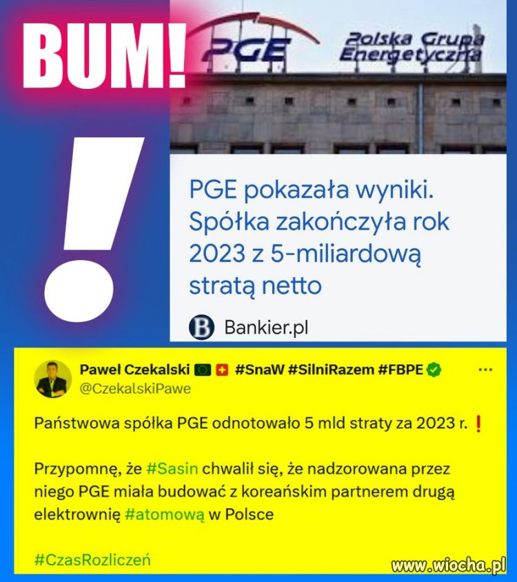 PGE ze stratą, NBP ze stratą - Polską rządzili ZŁODZIEJE+  Kradli na potęgę... 