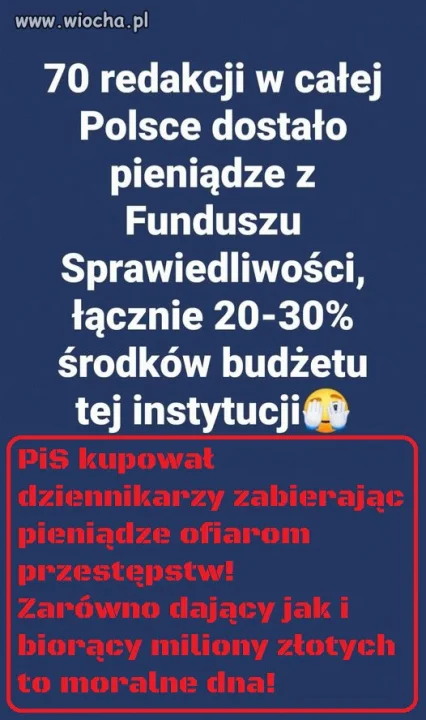 Pisowskie szambo wylało