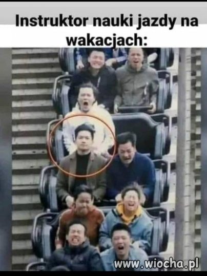 Instruktor nauki jazdy na wakacjach 