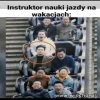 Instruktor nauki jazdy na wakacjach 