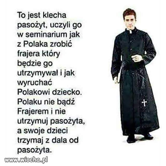 Klecha i pasożyt