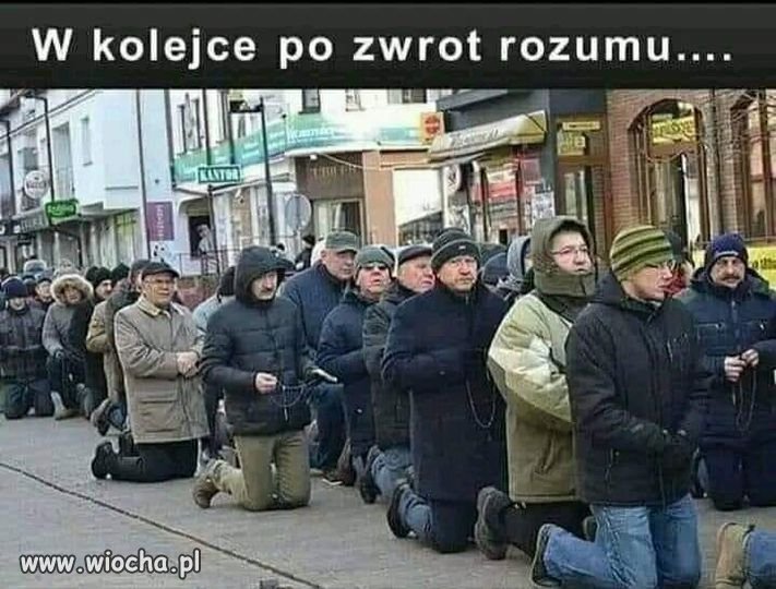 Jednak w korku utknęli...