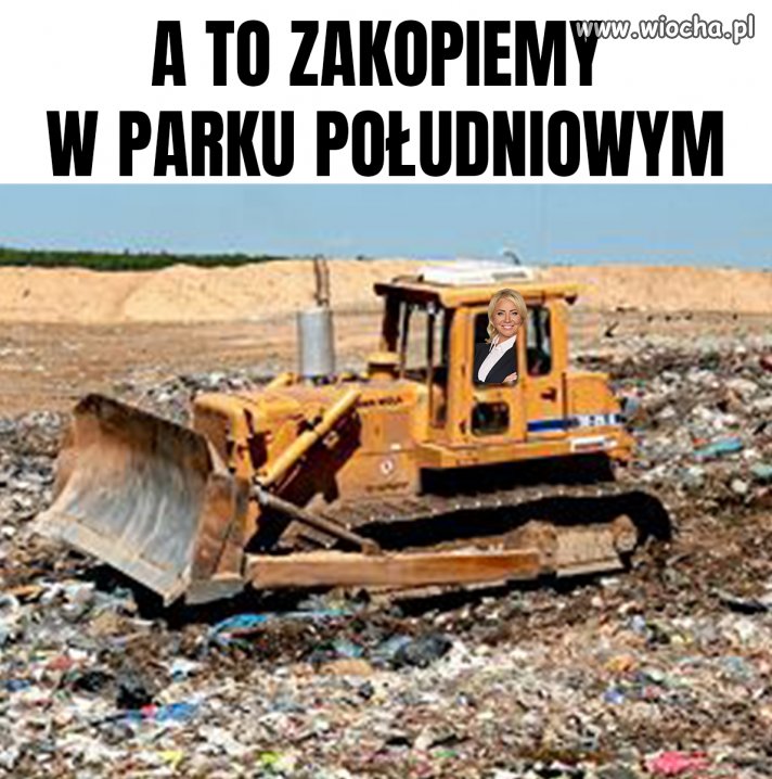 śmieci i kandydatka