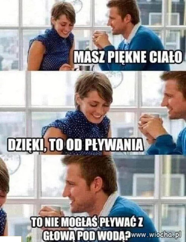 Pływanie upiększa 