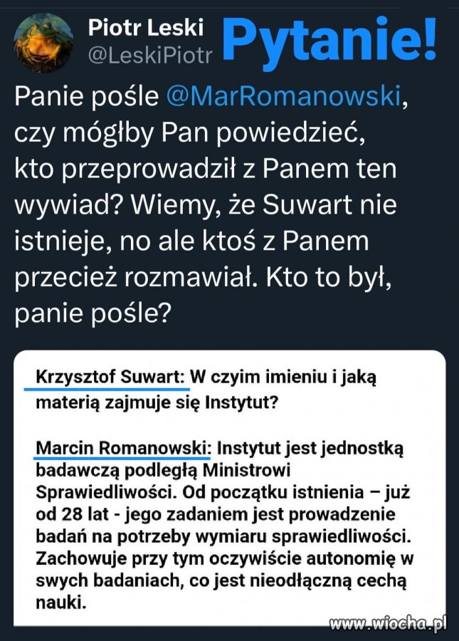 No jak to kto? 