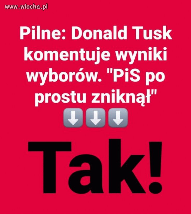 Piękne zaoranie pisowskiego szamba