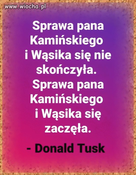 To dopiero początek