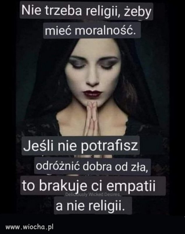 Im wiecej religii, tym wiecej obludy, zaklamania i hipokryzji!