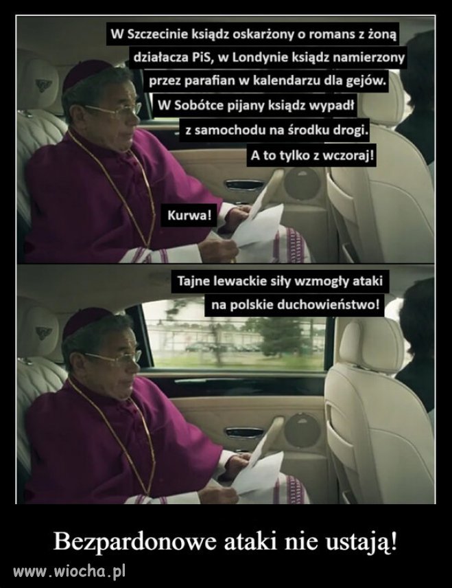 Skandal! Że zaczyna się o tym mówić, co było tajemnicą!