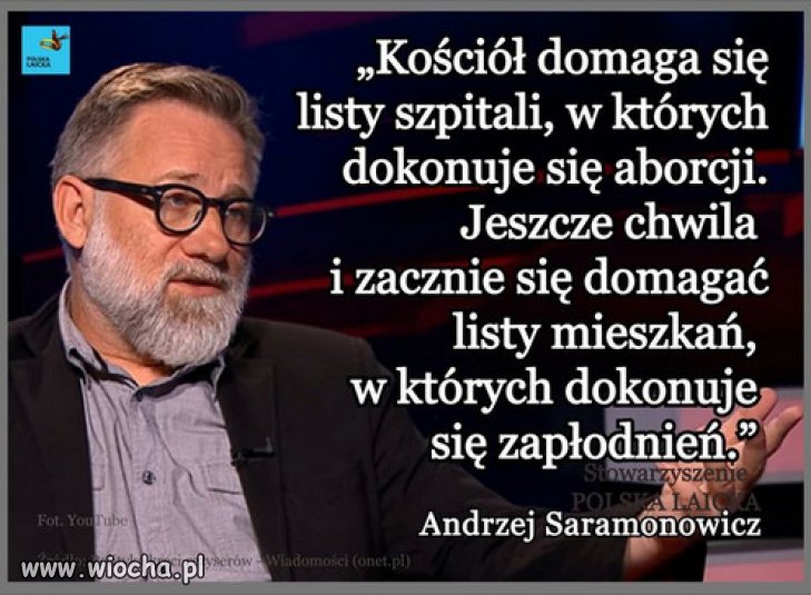 A ja domagam się listy księży pedofili.