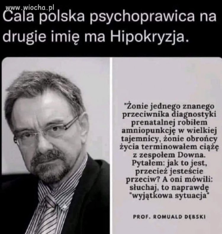 Tak dla życia.