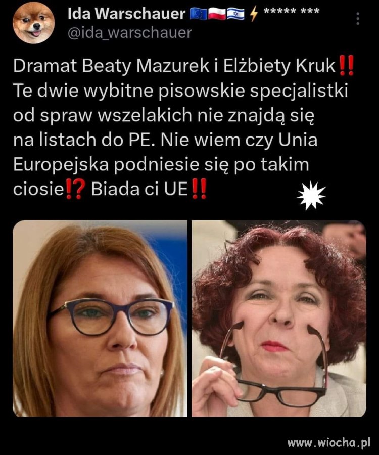 Jakoś mi ich wcale nie szkoda ...