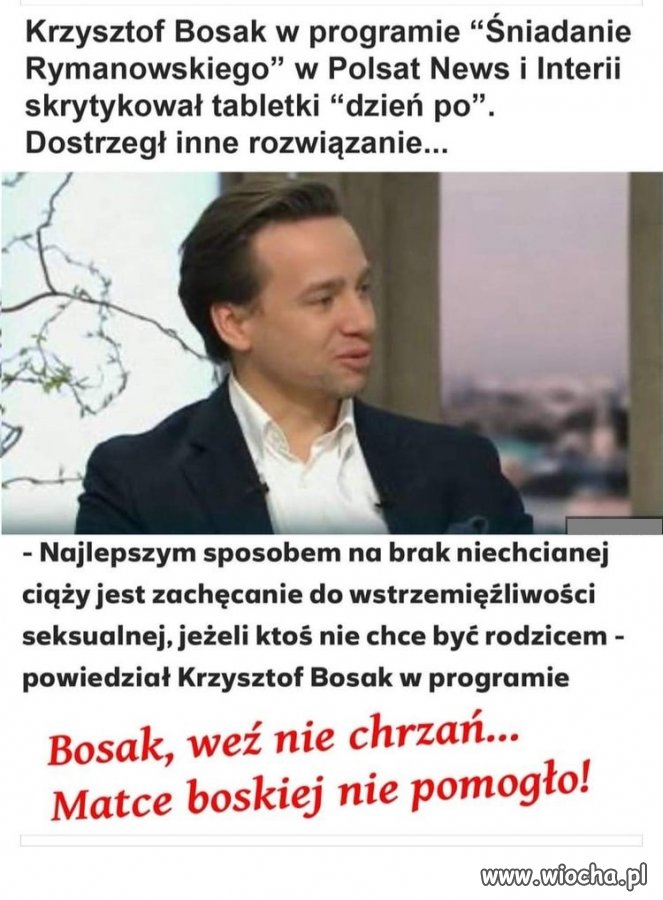 Za to jemu pomogli koledzy. Sam nie mógł się ...