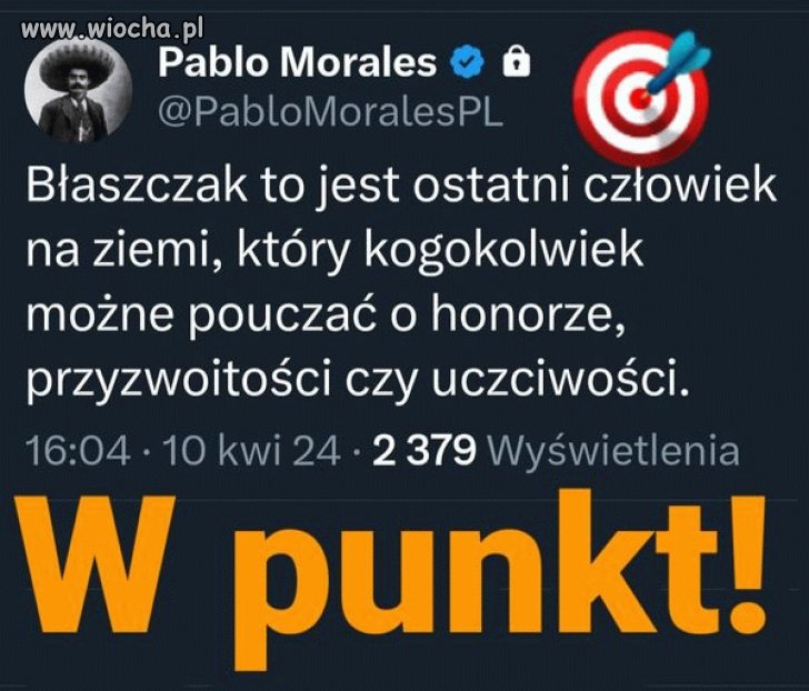 Błaszczak = deficyt umysłowy