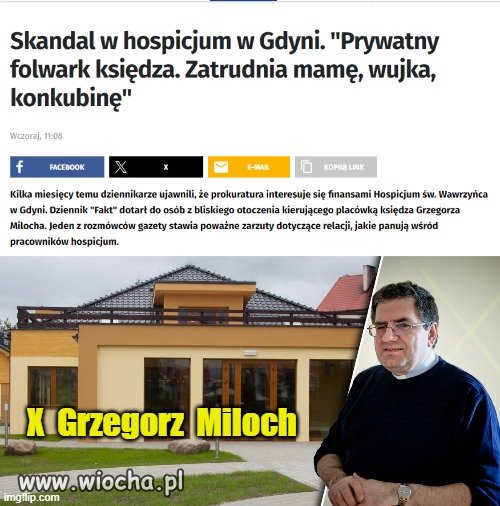 Ksiądz Miloch idzie drogą Matki Teresy z Kalkuty