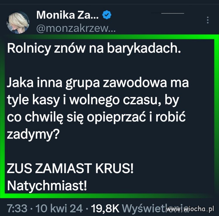 Czy oni nie powinni teraz pracować w polu ?