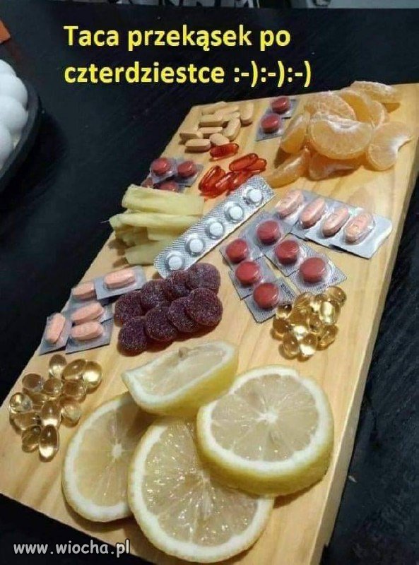 Przekąski po czterdziestce 
