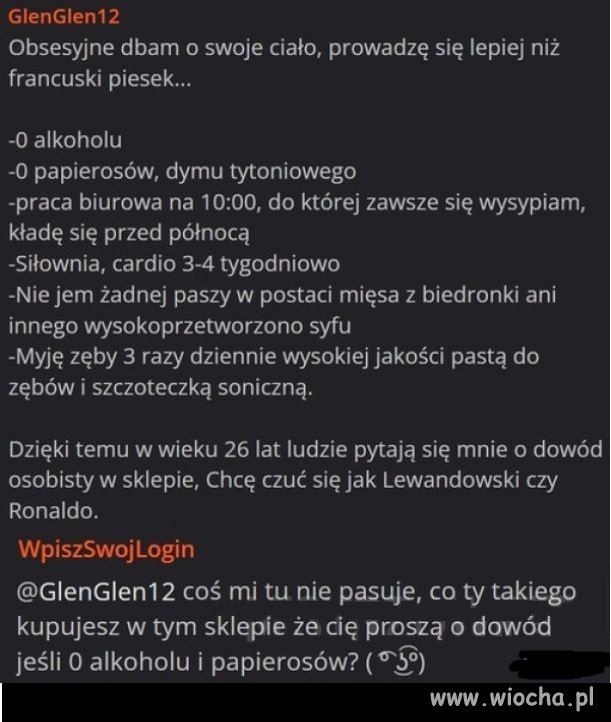 Przez przypadek się wygadał