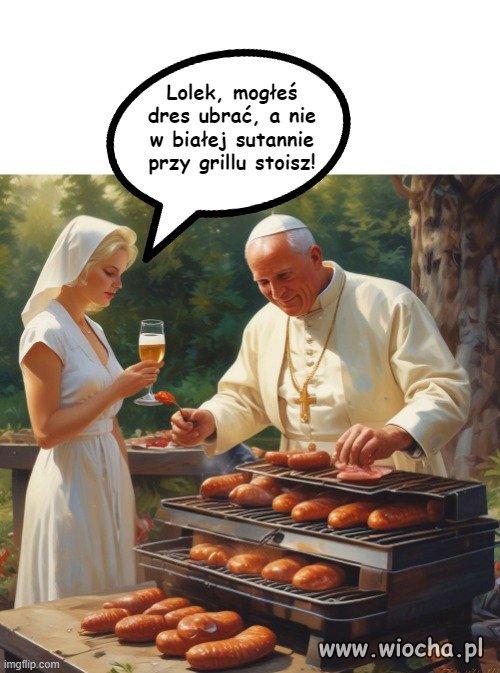 Kiedyś nad ogrodami watykańskimi