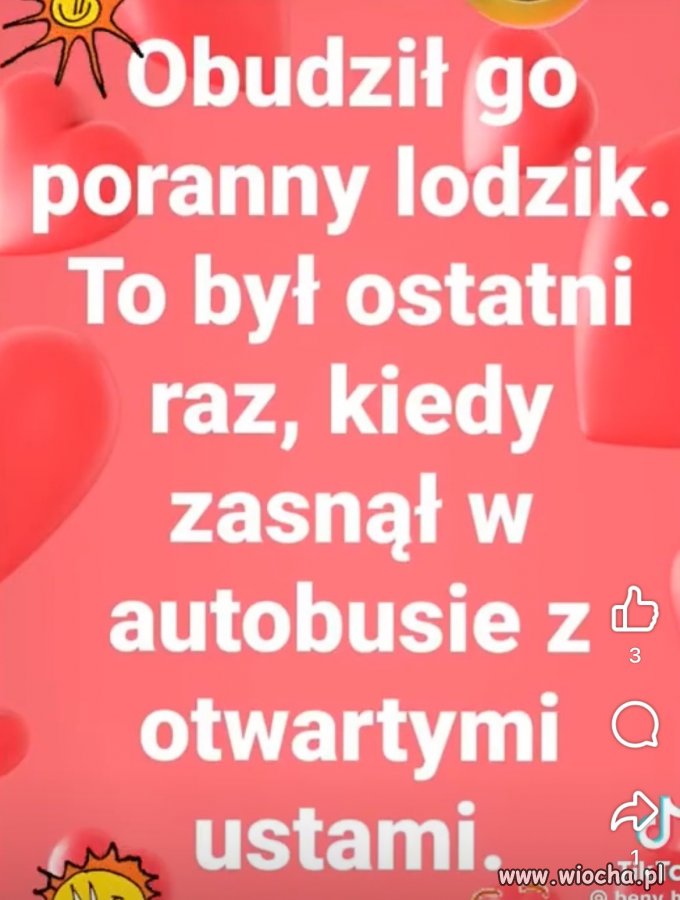 Proponuję nie zasypiać.
