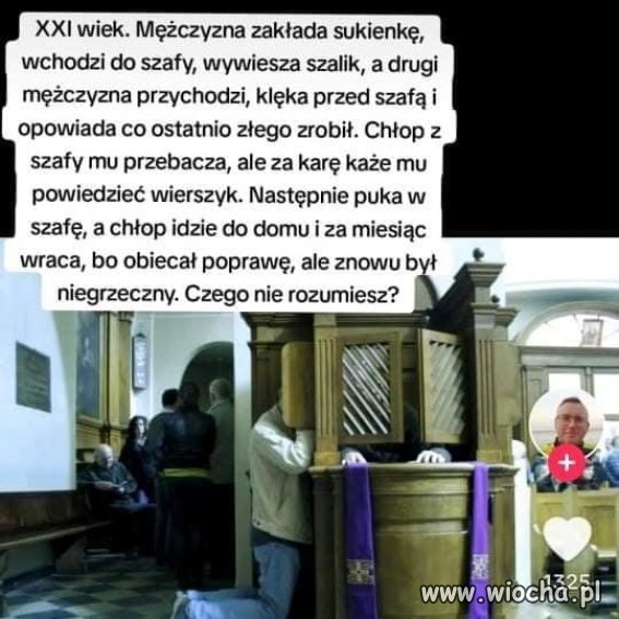 Taki śmieszny rytuał ...