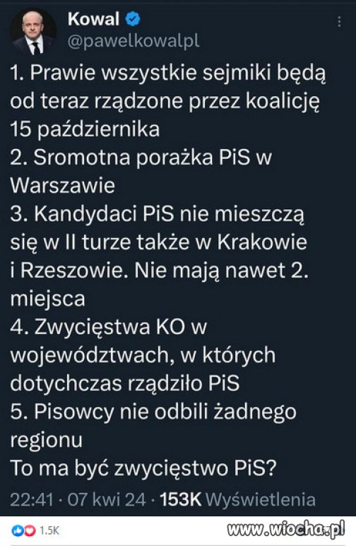 To ma być zwycięstwo PiS?