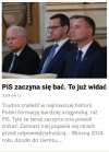 Mówili: Nikt nie będzie siedział...a jednak będzie 