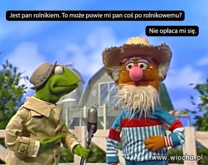 Jest klęska urodzaju