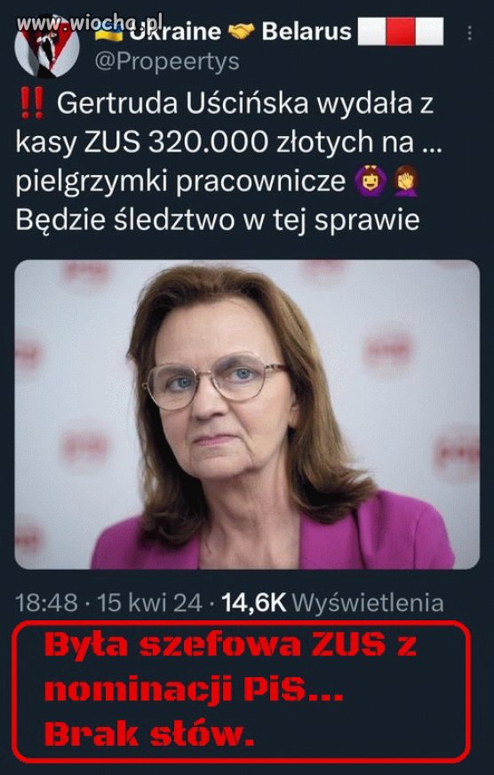 Kolejna pisowska dewota