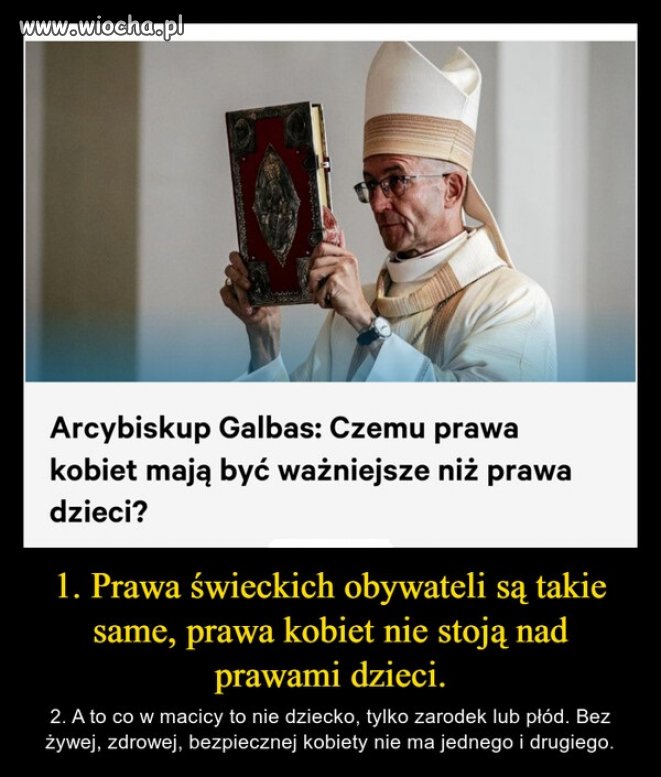 Czy tym katolickim poyebom wszystko trzeba ...
