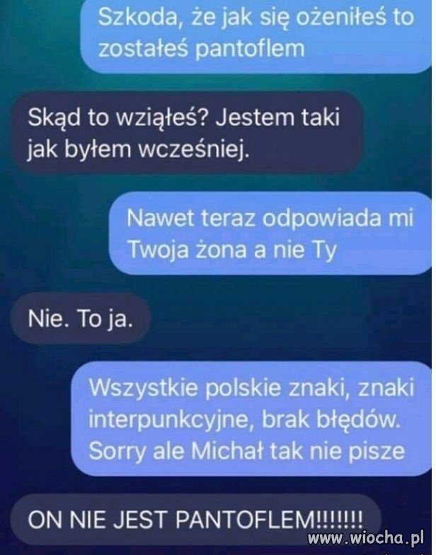 Typowa żona...wie lepiej